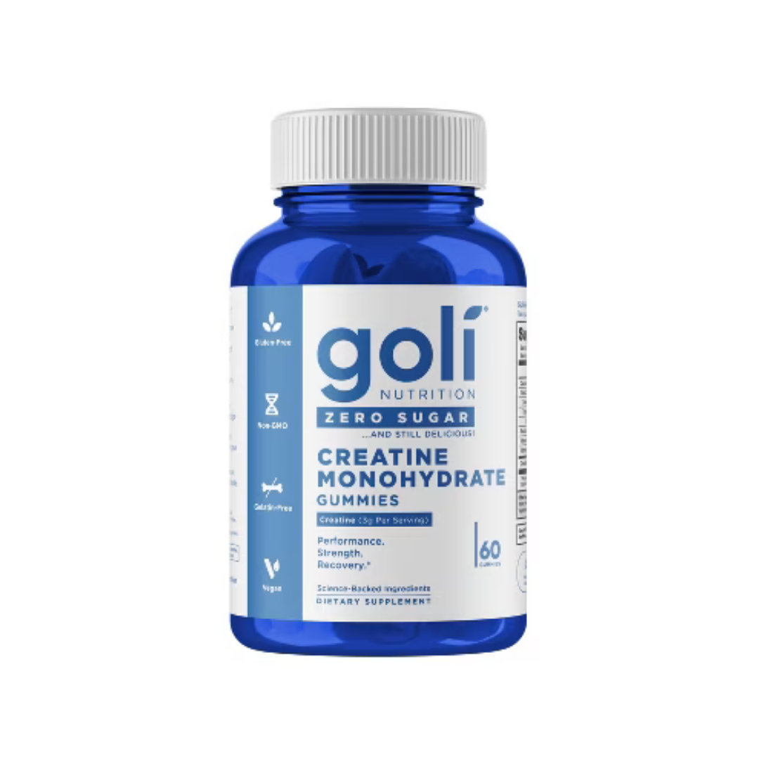 Goli Nutrition Sugar-Free Creatine Monohydrate Gummies (60ct)